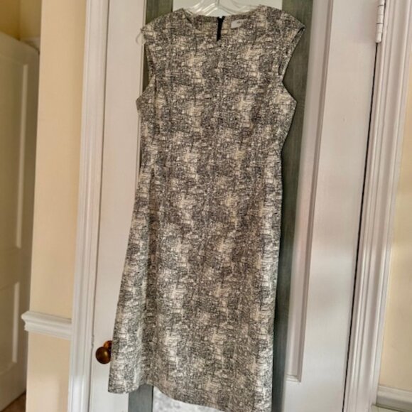 M.M. Lafleur The Giovanna Textured Ponte Dress Preppy Officecore - Picture 3 of 10